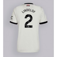 Manchester United Victor Lindelof #2 Tredjetrøje 2024-25 Kortærmet